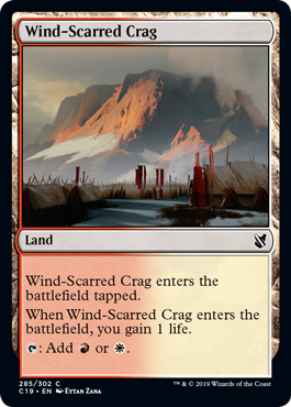 Wind-Scarred Crag - Commander 2019 Spoiler