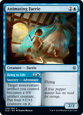 Animating Faerie - Throne of Eldraine Spoiler