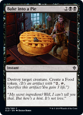 Bake into a Pie - Throne of Eldraine Spoiler