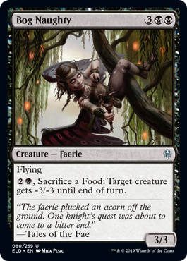 Bog Naughty - Throne of Eldraine Spoiler