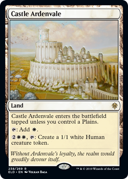 Castle Ardenvale - Throne of Eldraine Spoiler