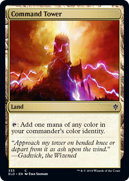 Command Tower - Throne of Eldraine Spoiler