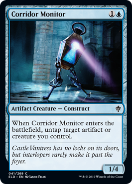 Corridor Monitor - Throne of Eldraine Spoiler