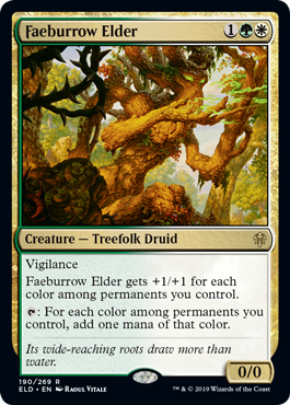 Faeburrow Elder - Throne of Eldraine Spoiler