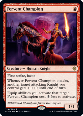 Fervent Champion - Throne of Eldraine Spoiler