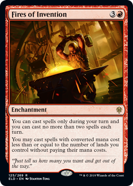 Fires of Invention - Throne of Eldraine Spoiler