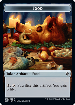 Food Token 02 - Throne of Eldraine Spoiler