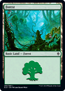 Forest 1 - Throne of Eldraine Spoiler