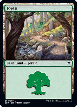 Forest 3 - Throne of Eldraine Spoiler