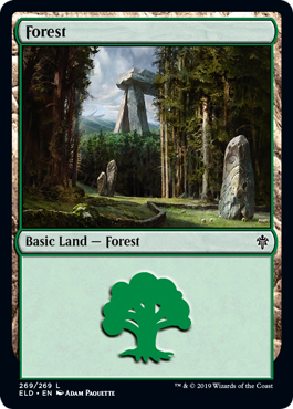 Forest 3 - Throne of Eldraine Spoiler