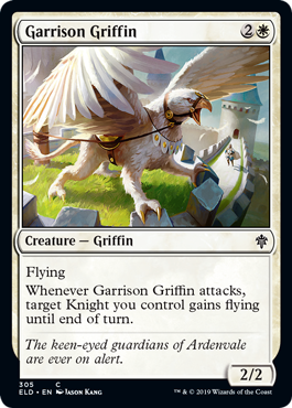 Garrison Griffin - Throne of Eldraine Spoiler