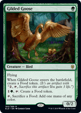 Gilded Goose - Throne of Eldraine Spoiler