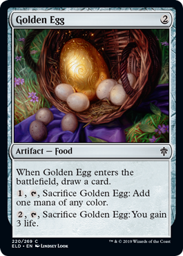 Golden Egg - Throne of Eldraine Spoiler