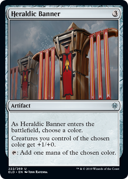 Heraldic Banner - Throne of Eldraine Spoiler