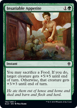 Insatiable Appetite - Throne of Eldraine Spoiler