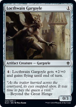 Locthwain Gargoyle - Throne of Eldraine Spoiler