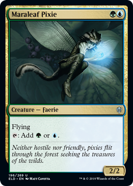 Maraleaf Pixie - Throne of Eldraine Spoiler