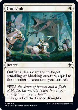 Outflank - Throne of Eldraine Spoiler