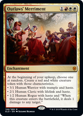 Outlaws' Merriment - Throne of Eldraine Spoiler