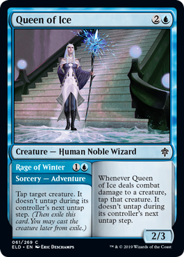 Queen of Ice - Throne of Eldraine Spoiler