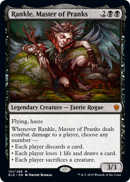 Rankle, Master of Pranks - Throne of Eldraine Spoiler