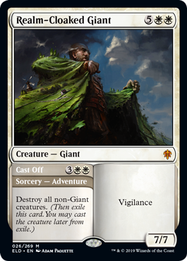 Realm-Cloaked Giant - Throne of Eldraine Spoiler