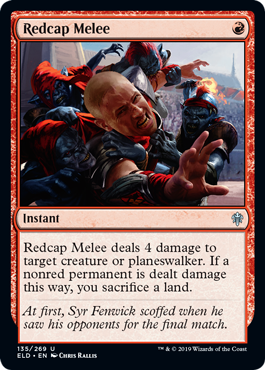Redcap Melee - Throne of Eldraine Spoiler