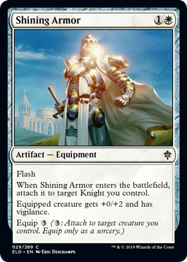 Shining Armor - Throne of Eldraine Spoiler