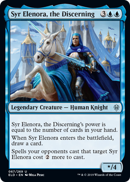 Syr Elenora, the Discerning - Throne of Eldraine Spoiler