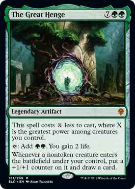 The Great Henge - Throne of Eldraine Spoiler