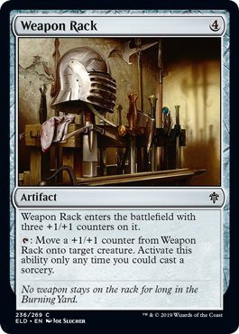 Weapon Rack - Throne of Eldraine Spoiler