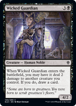 Wicked Guardian - Throne of Eldraine Spoiler