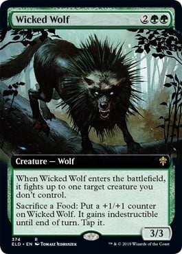 4 x TIMBERPACK WOLF NM mtg M13 Green Creature Wolf Com