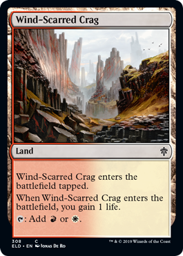 Wind-Scarred Crag - Throne of Eldraine Spoiler