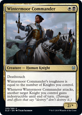 Wintermoor Commander - Throne of Eldraine Spoiler