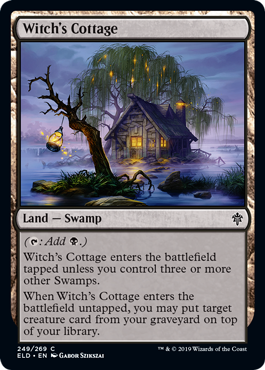 Witch's Cottage - Throne of Eldraine Spoiler
