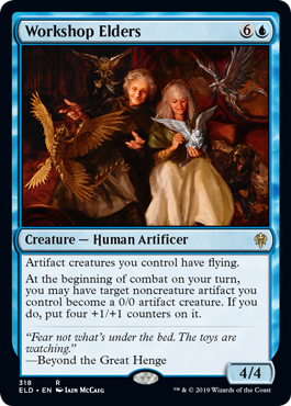 Workshop Elders - Throne of Eldraine Spoiler