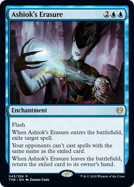 Ashiok's Erasure - Theros Beyond Death Spoiler