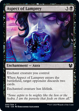 Aspect of Lamprey - Theros Beyond Death Spoiler