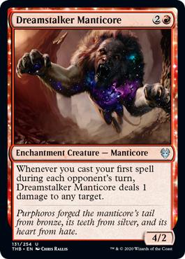 Dreamstalker Manticore - Theros Beyond Death Spoiler