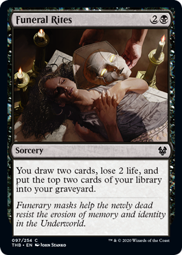 Funeral Rites - Theros Beyond Death Spoiler