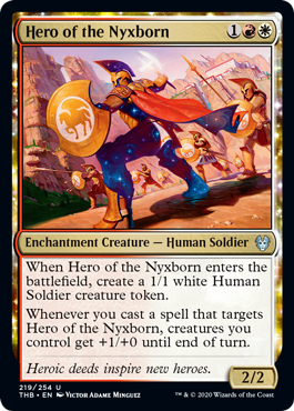 Hero of the Nyxborn - Theros Beyond Death Spoiler