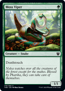 Moss Viper - Theros Beyond Death Spoiler
