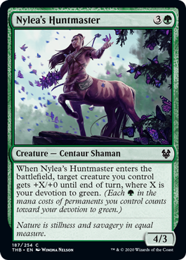 Nylea's Huntmaster - Theros Beyond Death Spoiler