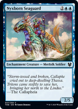 Nyxborn Seaguard - Theros Beyond Death Spoiler