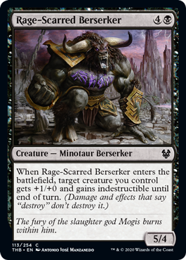 Rage-Scarred Berserker - Theros Beyond Death Spoiler