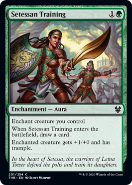 Setessan Training - Theros Beyond Death Spoiler