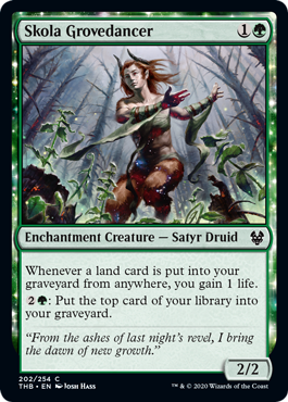 Skola Grovedancer - Theros Beyond Death Spoiler