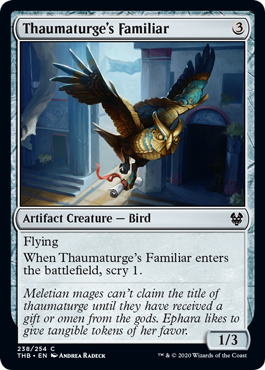 Thaumaturge's Familiar - Theros Beyond Death Spoiler