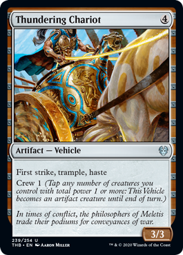 Thundering Chariot - Theros Beyond Death Spoiler